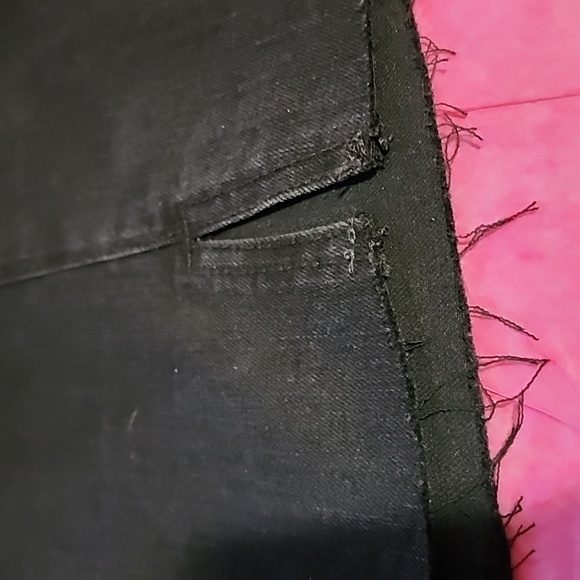 WONDER NATION  WOMEN'S  BLACK  DENIM SKIRT  XXL ( 18 ) . - Picture 6 of 9